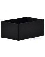 Kartoninė dėžutės apatinė dalis juoda sp 102x65x46mm S