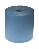 2-sluoksnių popierinis rankšluostis Bulkysoft blue 26cm plotis, 304m/rulonas