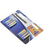 Baterijos, AAA tipo, Panasonic Evolta, LR03EGE/8B, pakuotėje 8 vnt.