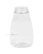 Ovalus PET-plastiko buteliukas 180ml / 0,18L skersmuo 38mm