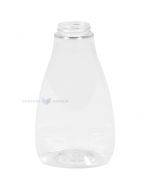 Ovalus PET-plastiko buteliukas 425ml / 0,425L skersmuo 38mm
