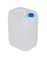 Baltas plastikinis kanistras su atsukamu kamšteliu (60mm) 25 000ml / 25L