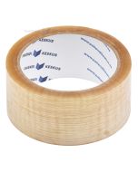 Skaidri lipni pakavimo juosta 48mm plotis solvent, 66m/rulonėlis