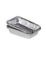 Aliuminio folijos indelis 218x155x39,5mm 960ml