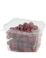 Skaidrus dangtelis 1500ml / 1,5L uogų indeliui, 100vnt/pakuotė