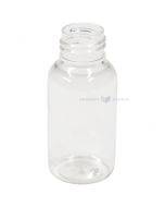 Plastikinis buteliukas "Boston Round" PET 50ml skersmuo 24mm