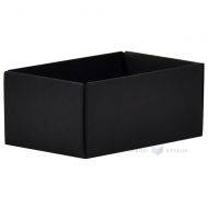 Kartoninė dėžutės apatinė dalis juoda sp 102x65x46mm S