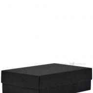 Kartoninė dėžutės viršutinė dalis juoda sp 266x172x78mm L