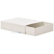 Balta slankioji dėžutė 220x160x65mm