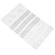 Užspaudžiamas maišelis Zip Lock Minigrip su juosta užrašui 15x20cm, 100vnt/pakuotė