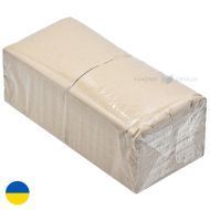1 sluoksnio eco ruda servetėlė 24x24cm, 300vnt/pakuotė