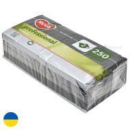 2-sluoksnių juoda servetėlė 33x33cm Ruta professional,  250vnt/pakuotė