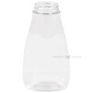 Ovalus PET-plastiko buteliukas 250ml / 0,25L skersmuo 38mm