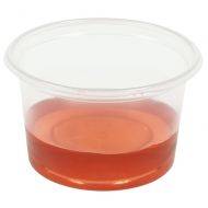 Skaidrus degustacijos indelis 50ml skersmuo 71mm, 100vnt/pakuotė