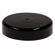 Stiklainio PP dangtelis 83mm, matinis juodas su plomba