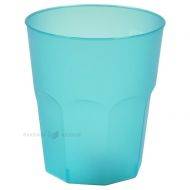 Stiklinė, mėlyna plastikinė 350ml PP 50x plovimų