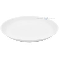 Lėkštė, PP, diam. 23,5 cm, balta, daugkartinio naudojimo