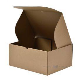 Gofruoto kartono dėžė su dangčiu M dydžio 320x240x150mm