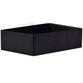 Dovanų dėžutės apatinė dalis juoda sp 340x220x115mm, XL