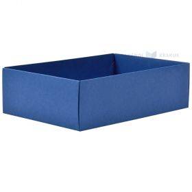 Tamsiai mėlyna kartono dėžutė 266x172x78mm L