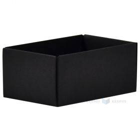 Kartoninė dėžutės apatinė dalis juoda sp 102x65x46mm S