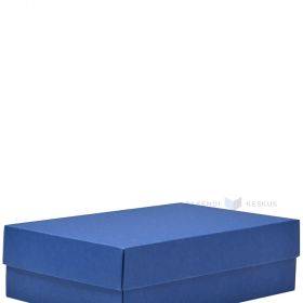 Tamsiai mėlynas dangtelis kartono dėžutei 266x172x78mm L