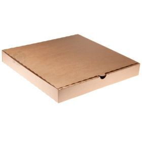 Mini gofruoto kartono picos dėžutė 24x24x3,5cm, 50vnt/pakuotė