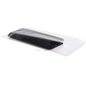Skaidrus polipropileno maišelis su lipnia juosta 30x50+5cm, 100vnt/pakuotė