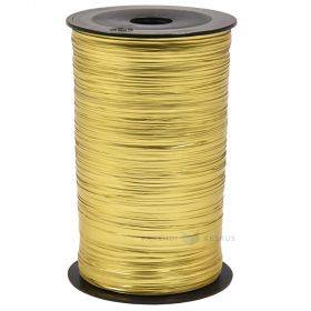Metallic auksinis kaspinas, 50m/rulonėlis