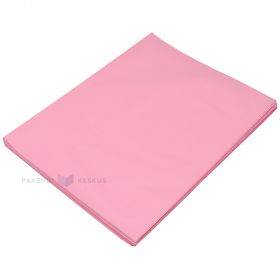 Šilkinis pakavimo popierius, rožinis 50x75cm, 24vnt/pakuotė