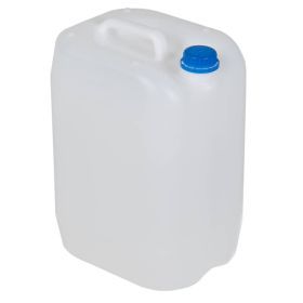 Baltas plastikinis kanistras su atsukamu kamšteliu (40mm) 10 000ml / 10L