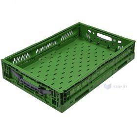 Žalia išardoma dėžė Clever-Box, 600x400x120mm, 23L / 20kg