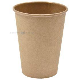 Popierinis puodelis Rudas kraft 350ml, 50vnt/pakuotė