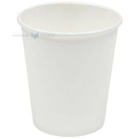 Popierinis puodelis Baltas 250ml, 100vnt/pakuotė