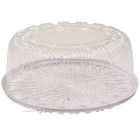 Plastikinė torto dėžutė 1kg, 10vnt/pakuotė