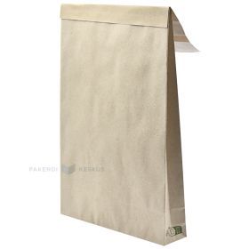 Pašto maišas, žaliasis popierius, 25x5x35,3+11 cm