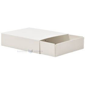 Balta slankioji dėžutė 220x160x65mm
