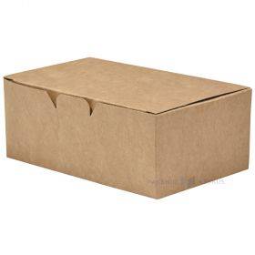 Ruda kartoninė dėžutė tortui 11,5x7,5x4,5cm, 25vnt / Pakuotėje