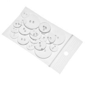 Užspaudžiamas maišelis Zip Lock Minigrip su plačiu galu 4x6cm, 100vnt/pakuotė