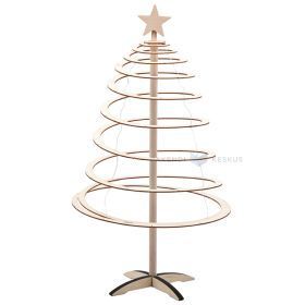 Medinė Kalėdų eglutė „Spira Mini“, 42 cm aukščio