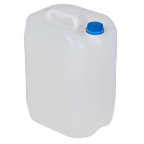 Baltas plastikinis kanistras su atsukamu kamšteliu (45mm) 10 000ml / 10L