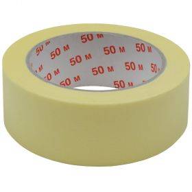 Maskavimo juosta itin stipri 38mm plotis +60C, 50m/rulonėlis