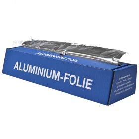 Aliuminio folija 45cm pločio dėžutėje, 100m/rulonas 14mk