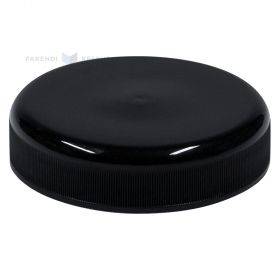 Stiklainio PP dangtelis 63mm, juodas
