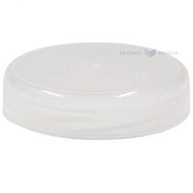 Stiklainio PP dangtelis 63mm, skaidrus