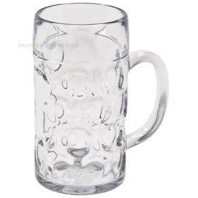 Bokalas, plastikinis 1320ml SAN 500x plovimų