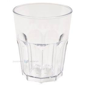 Stiklinė, plastikinė 290ml SAN 500x plovimų
