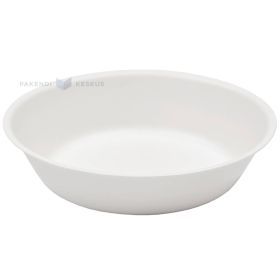Daugkartinio naudojimo baltas plastikinis sriubos dubuo 17,8cm 125x plovimų