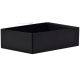 Kartoninė dėžutės apatinė dalis juoda sp 266x172x78mm L