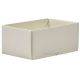Kartoninė dėžutės apatinė dalis šampaninė sp 102x65x46mm S